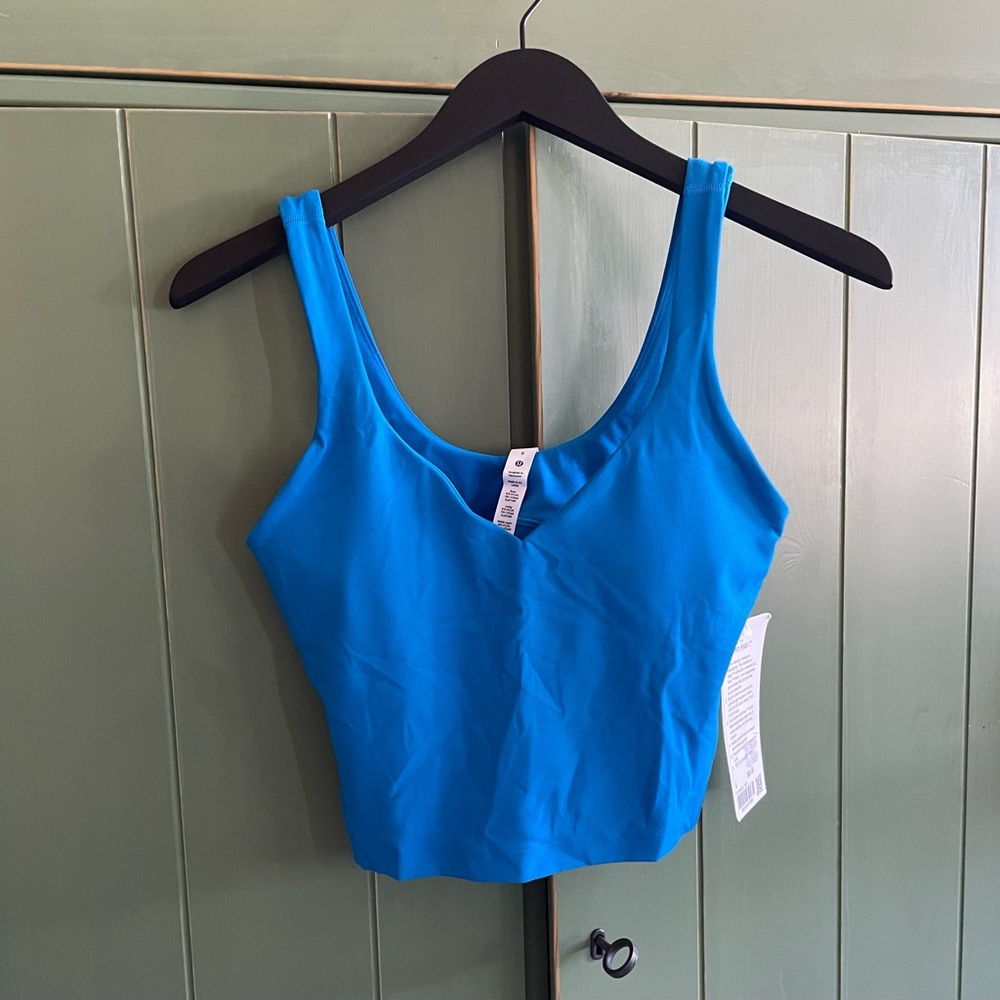 Lululemon align tank POOLSIDE size 8
